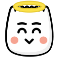 A angel emoji for TikTok