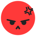 A angry emoji for TikTok