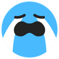 A cry emoji for TikTok