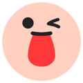 A funnyface emoji for TikTok