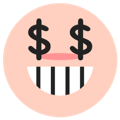 A greedy emoji for TikTok