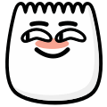 A hehe emoji for TikTok