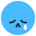 A weep emoji for TikTok